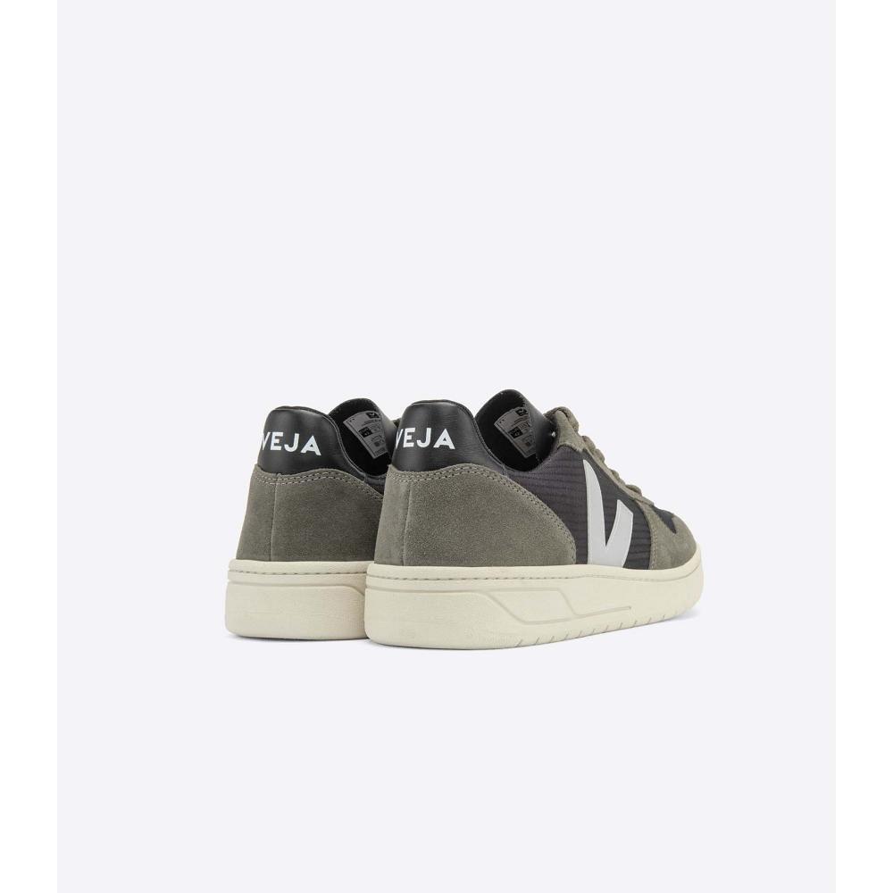 Veja V-10 RIPSTOP Women's Sneakers Black/Grey | NZ 660EBC